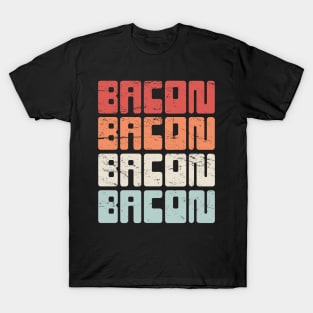 Vintage 70s BACON Text T-Shirt